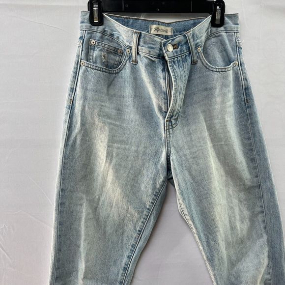 Madewell The Perfect Vintage High Waist Rise 100% Cotton Stone Washed Jeans 27 - Picture 8 of 11